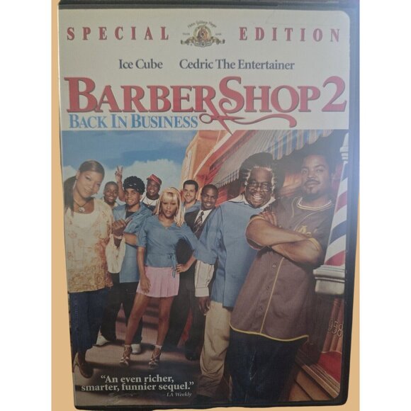 MGM Other - Barbershop 2 Back In Business Special Edition DVD Ice Cube Cedric Entertainer PG